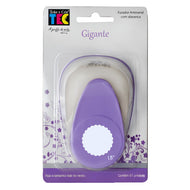 Furador de Papel Alavanca Scrapbook Gigante Círculo 31mm Escalope - Toke e Crie