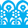 Stencil Flor e Arco 4x30cm para Pintura Decorativa e Artesanato 1924 - Opa