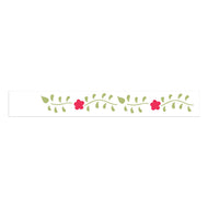 Stencil Flor Folha 4x30cm para Pintura Decorativa e Artesanato 1926 - Opa