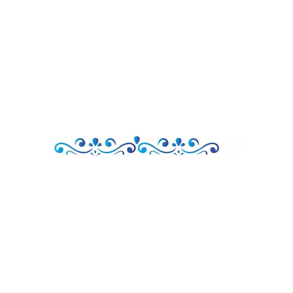 Stencil Opa 04x30cm - Ornamento - 1927