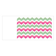 Stencil Estampa Chevron 7x15cm para Pintura Decorativa e Artesanato 1951 - Opa