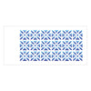 Stencil Estampa Azulejo 7x15cm para Pintura Decorativa e Artesanato 1953 - Opa