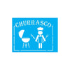 Stencil Opa 15x20cm - Churrasco - 2035