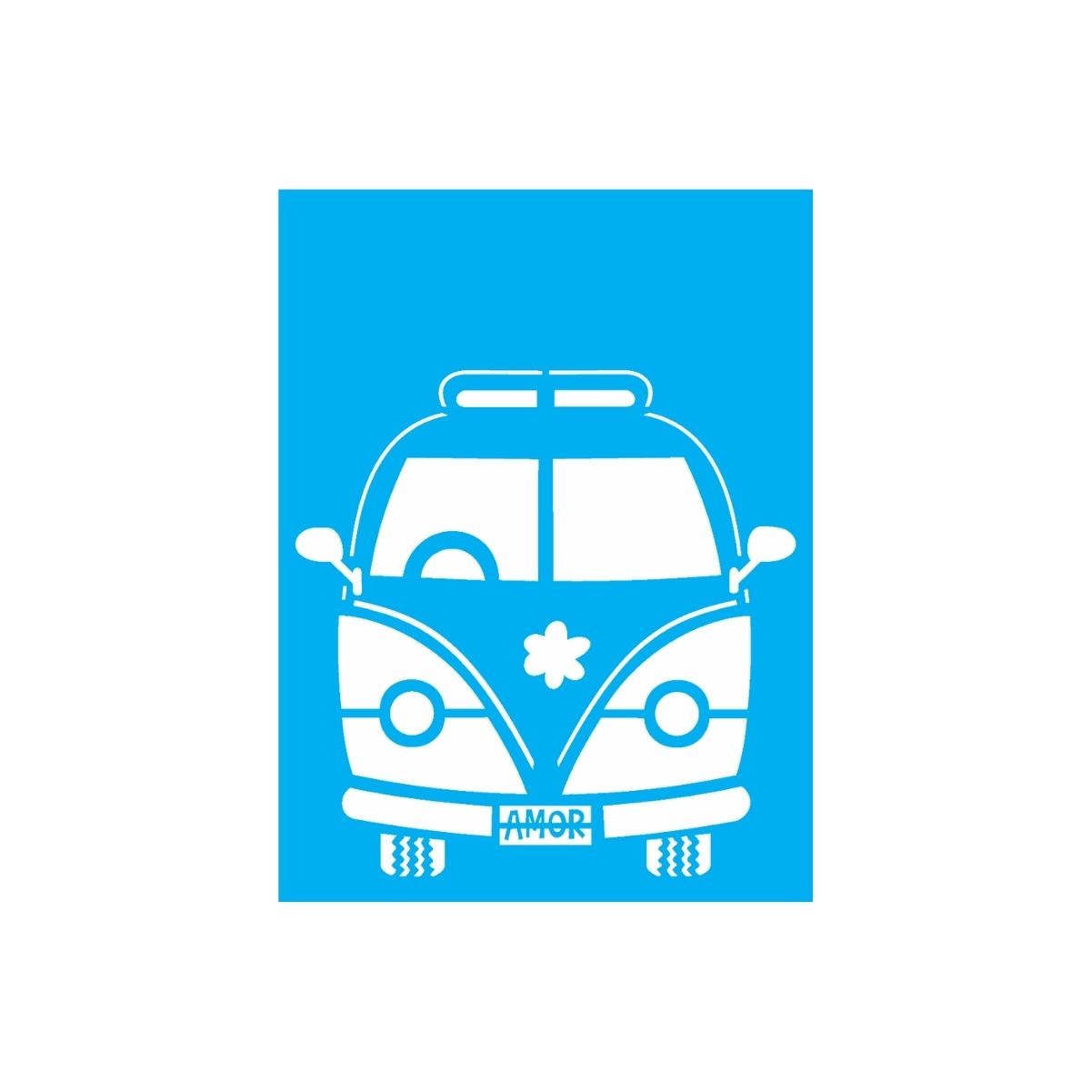Stencil Opa 15x20cm - Kombi - 2040