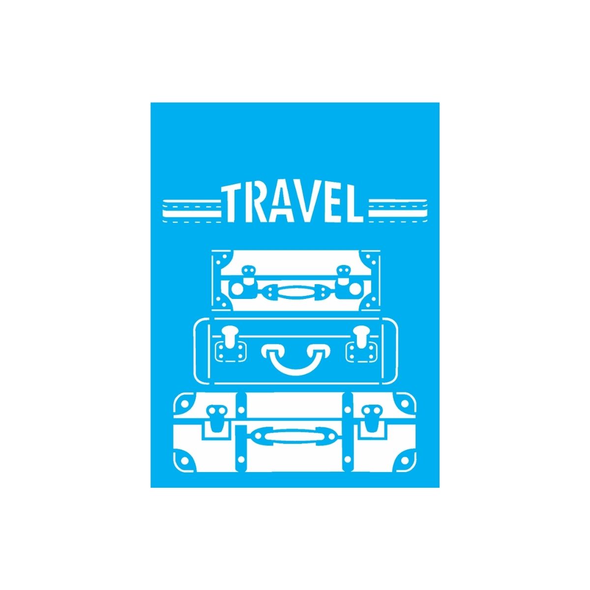 Stencil Opa 15x20cm - Travel - 2050