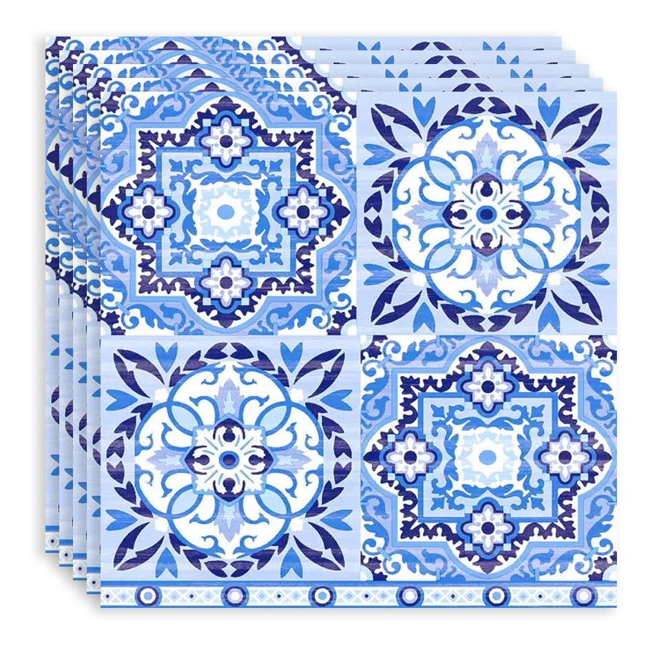 Guardanapo para Decoupage Ambiente 33x33cm com 20 Unidades - Azulejos Azuis