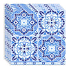Guardanapo para Decoupage Ambiente 33x33cm com 20 Unidades - Azulejos Azuis