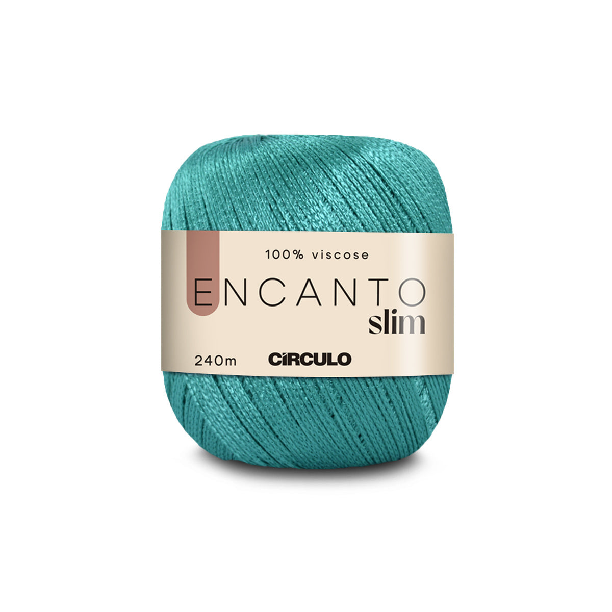 Linha Encanto Slim Viscose Cintilante Crochê Tricô Franjas Tassels 100g 240m Tex - Círculo