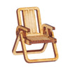 Miniatura Mdf Cru Cadeira de Praia M1044 - Woodplan