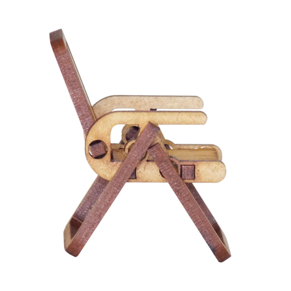 Miniatura Mdf Cru Cadeira de Praia M1044 - Woodplan