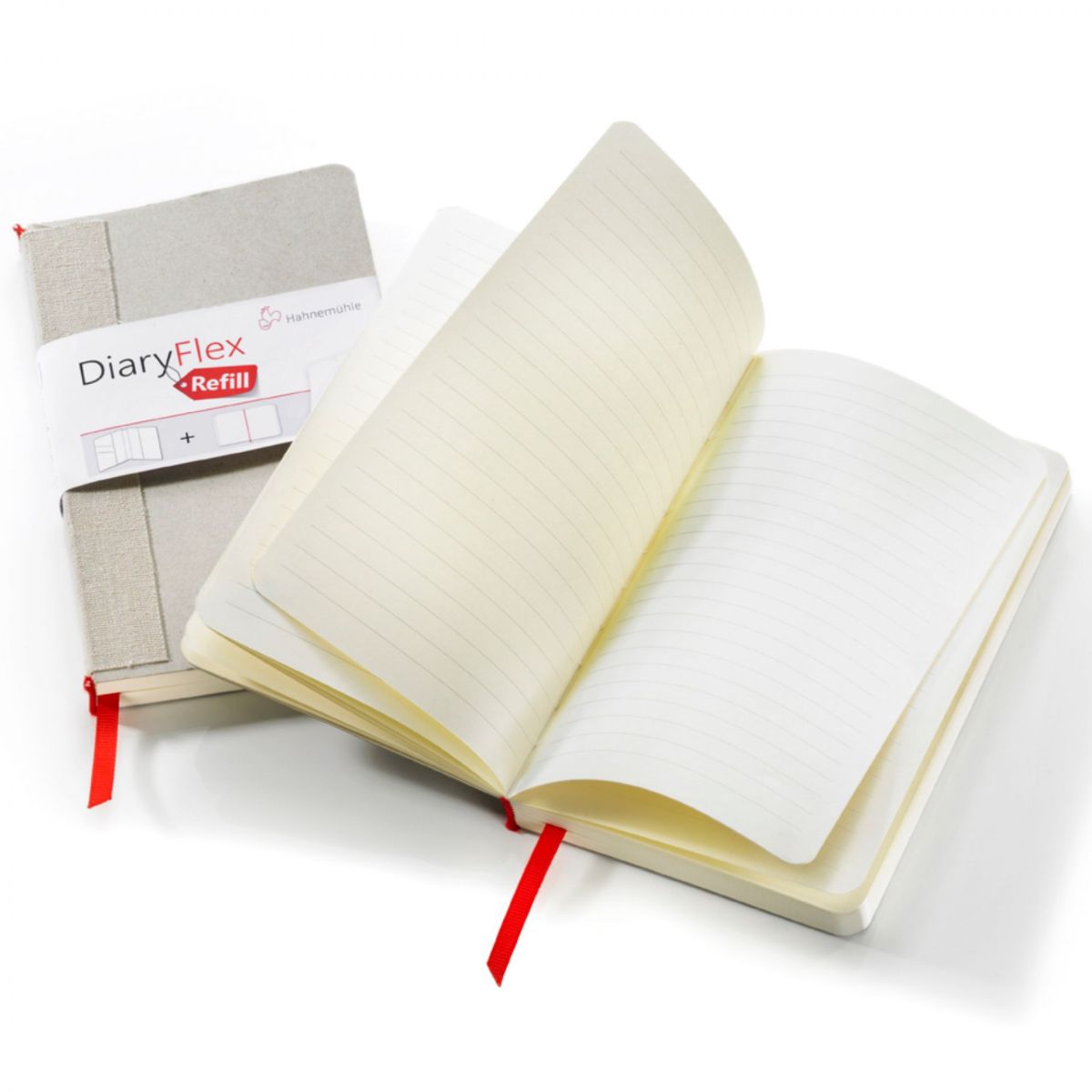 Refil Diary Flex Hahnemühle 18,2x10,4cm 80 Folhas Pautado