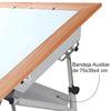 Mesa de Luz Led Trident Tubular - Modelo Tub-led
