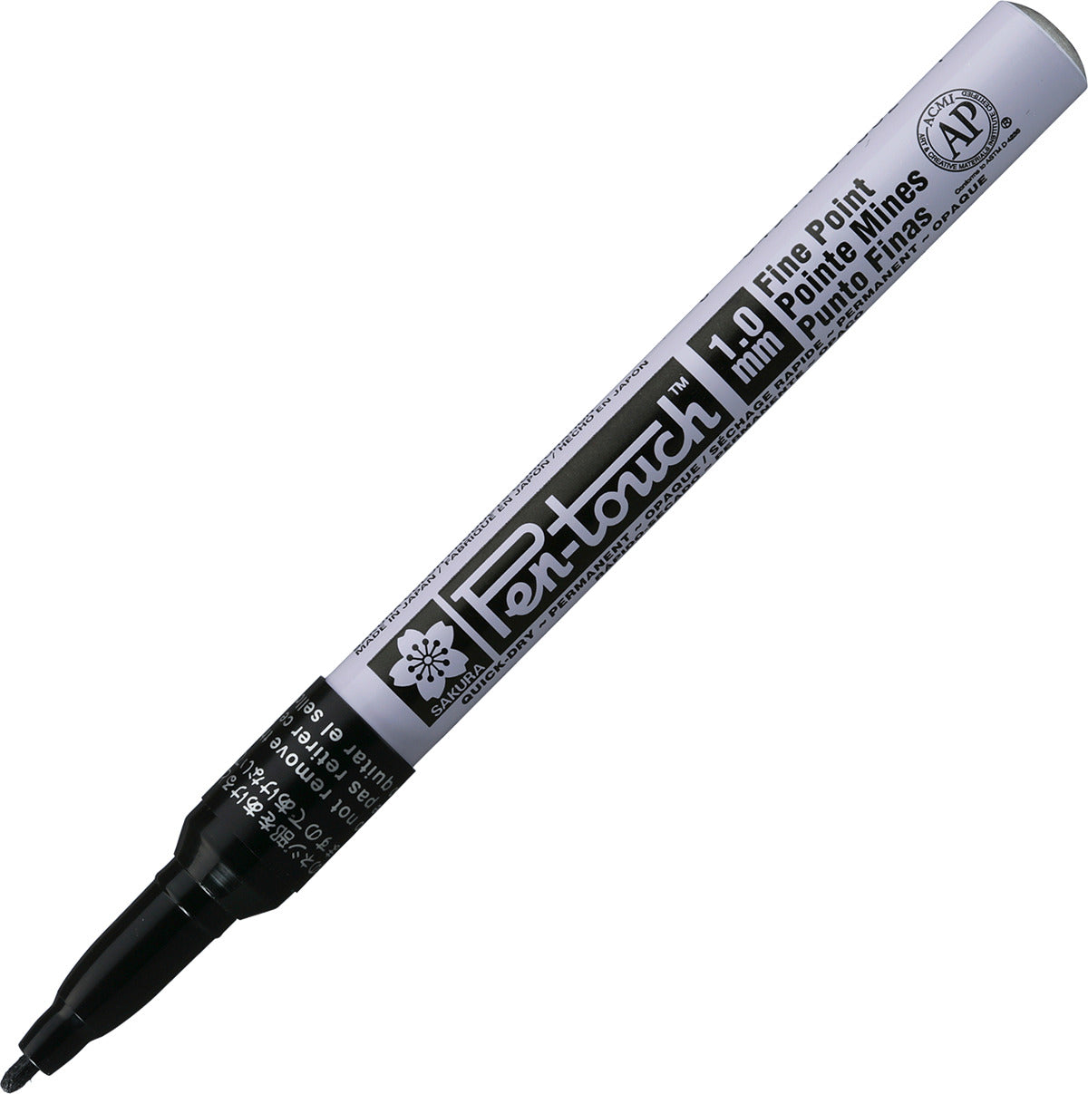 Marcador Permanente Artístico Pen-touch Preto - Xpmka 49 - Sakura
