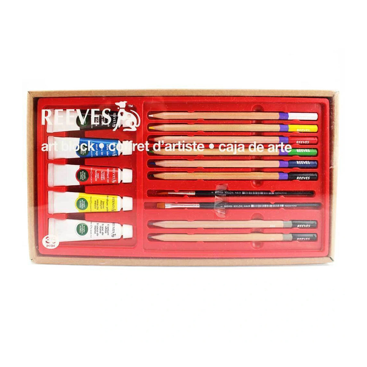 Estojo Artístico com 36 Peças - 4910213 - Reeves