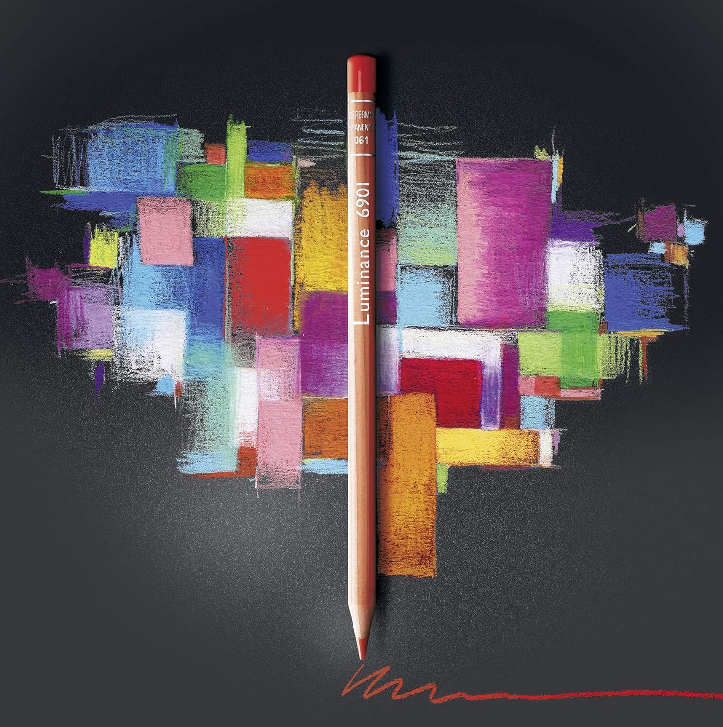 Estojo Lápis de Cor Caran D'ache Luminance com 76 Cores