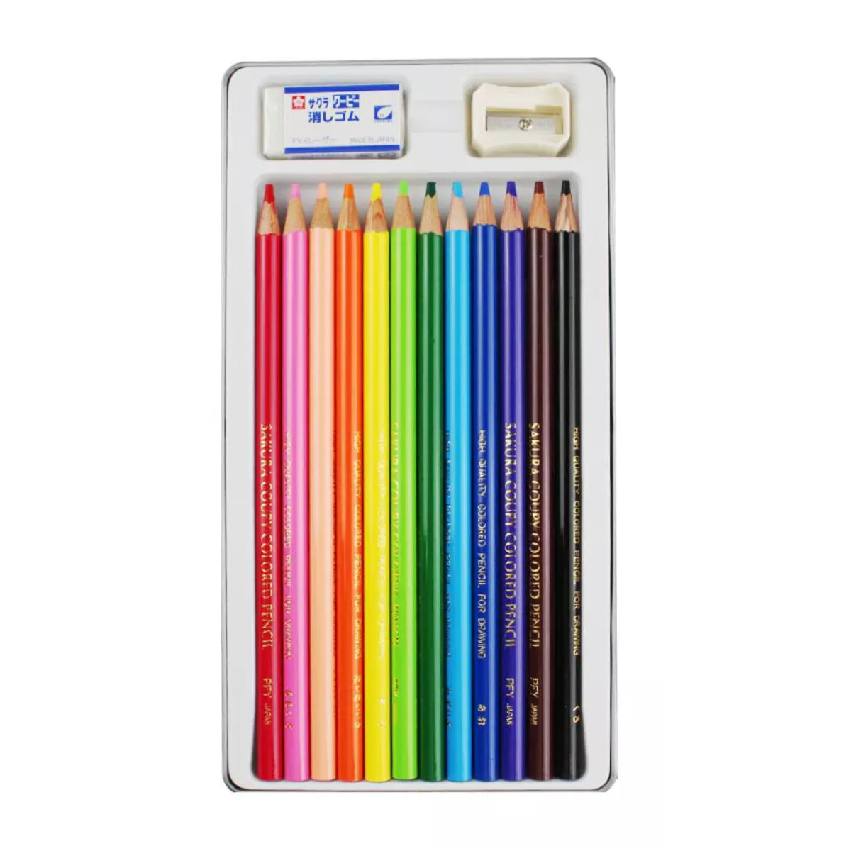 Estojo de Lápis de Cor Coupy Colores com 12 Cores Pfy
