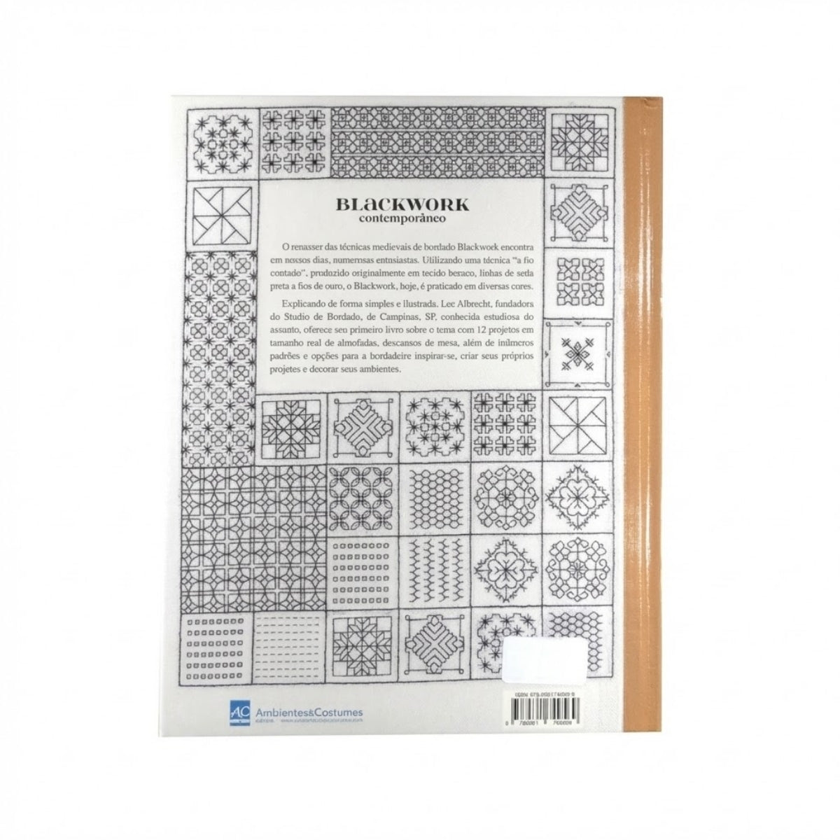 Livro Blackwork Contemporâneo - Ambientes & Costumes
