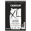 Bloco Papel Canson Xl Dessin Noir 150 g/m²