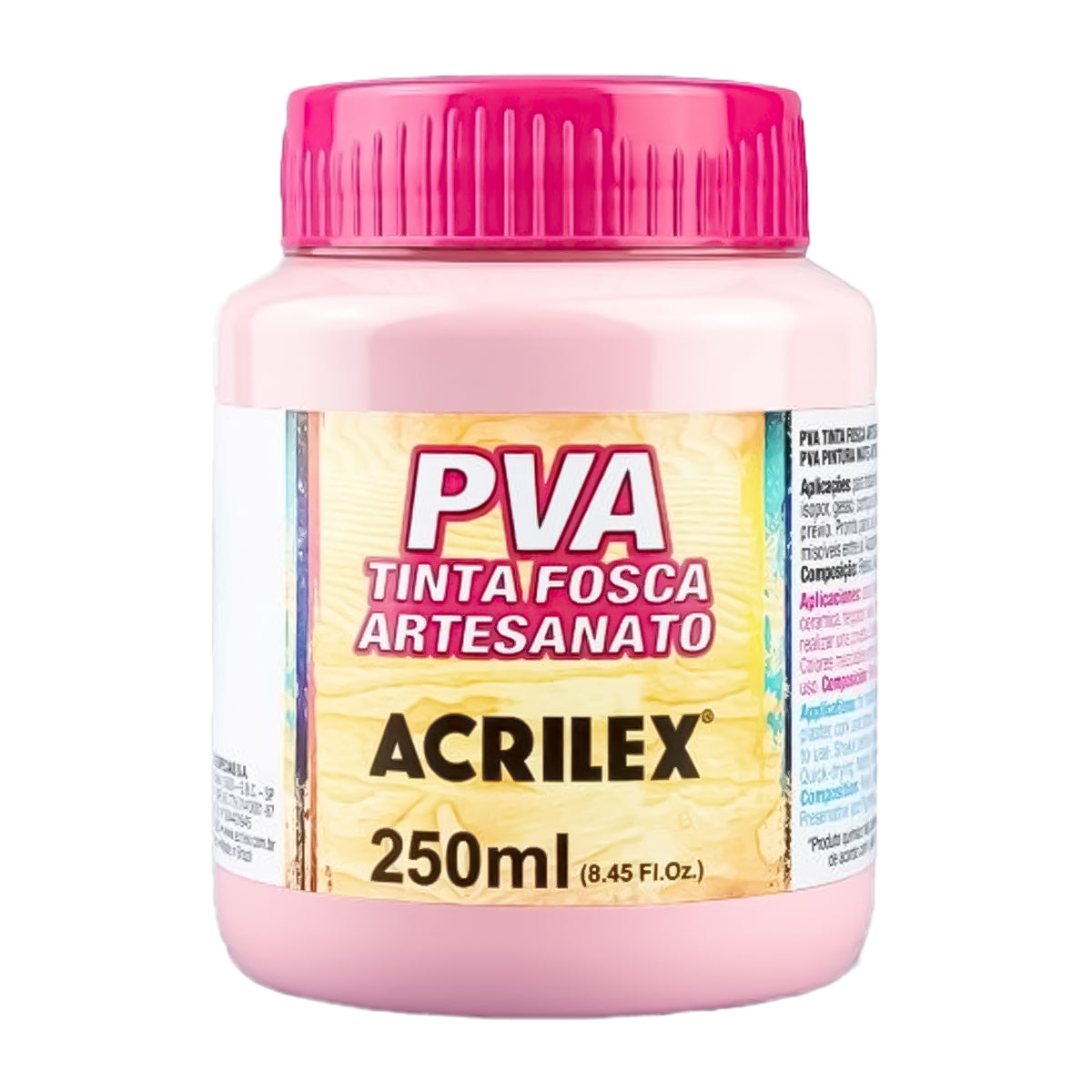 Tinta Pva para Artesanato Acrilex Fosca 250ml