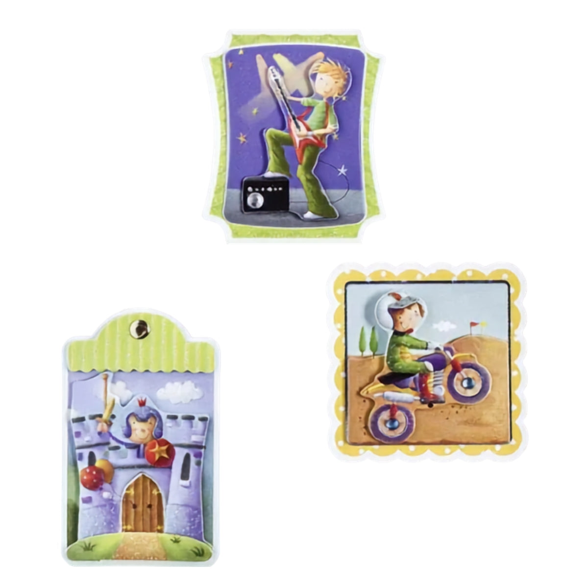 Adesivo Decorativo 3d 14x12,5 Vida de Garoto - Toke e Crie