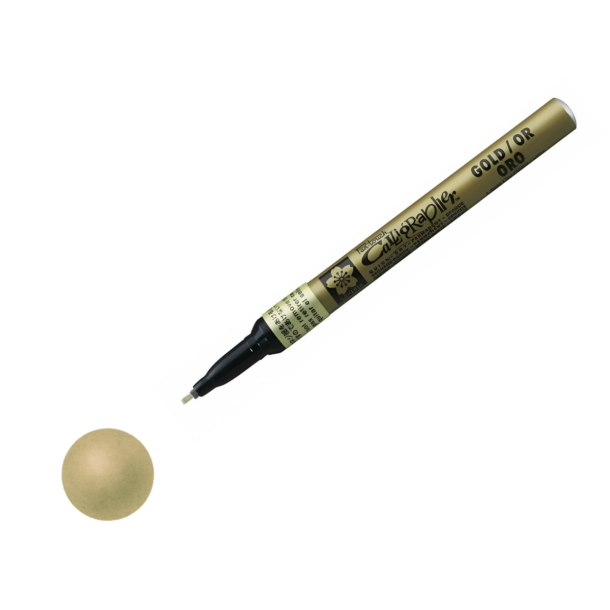 Marcador Artístico Pen-touch Calligrapher 1.80Mm - Ouro Xpsk-c 51 - Sakura