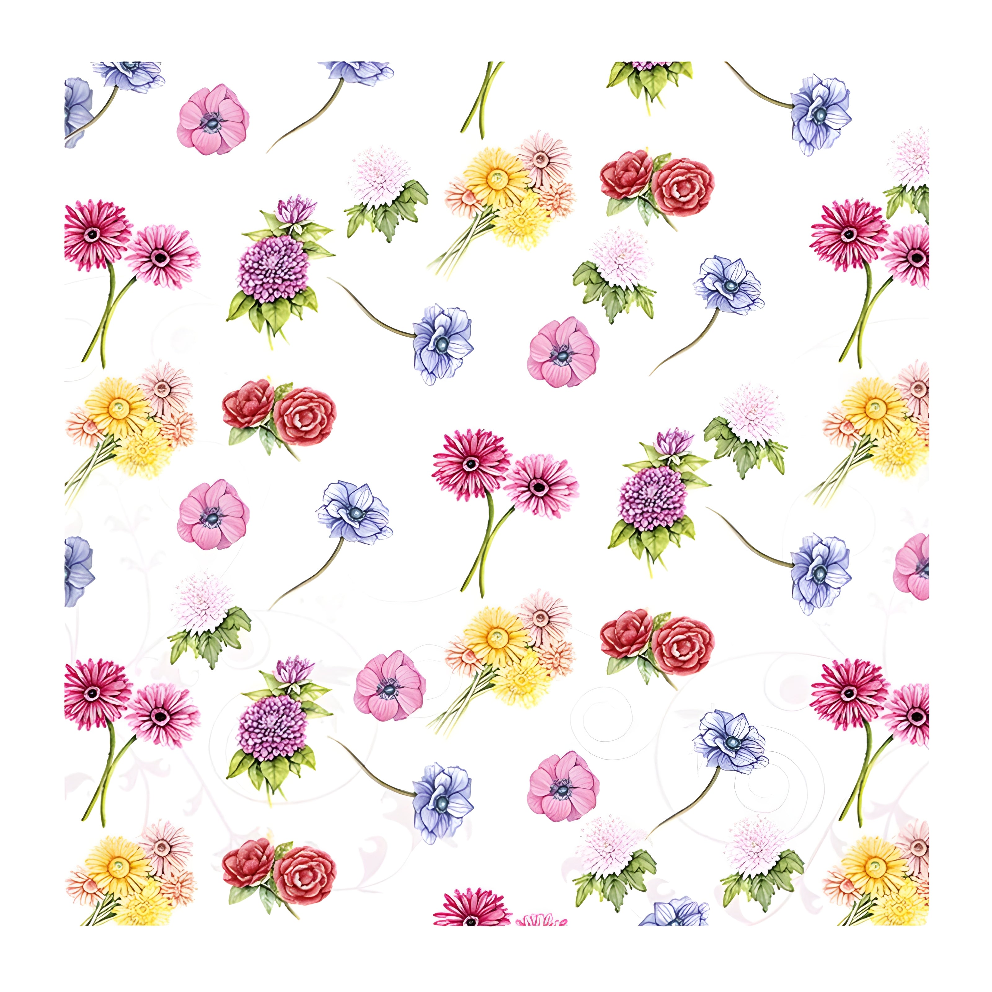 Guardanapo para Decoupage Ambiente 33x33cm com 20 Unidades - Festival das Flores