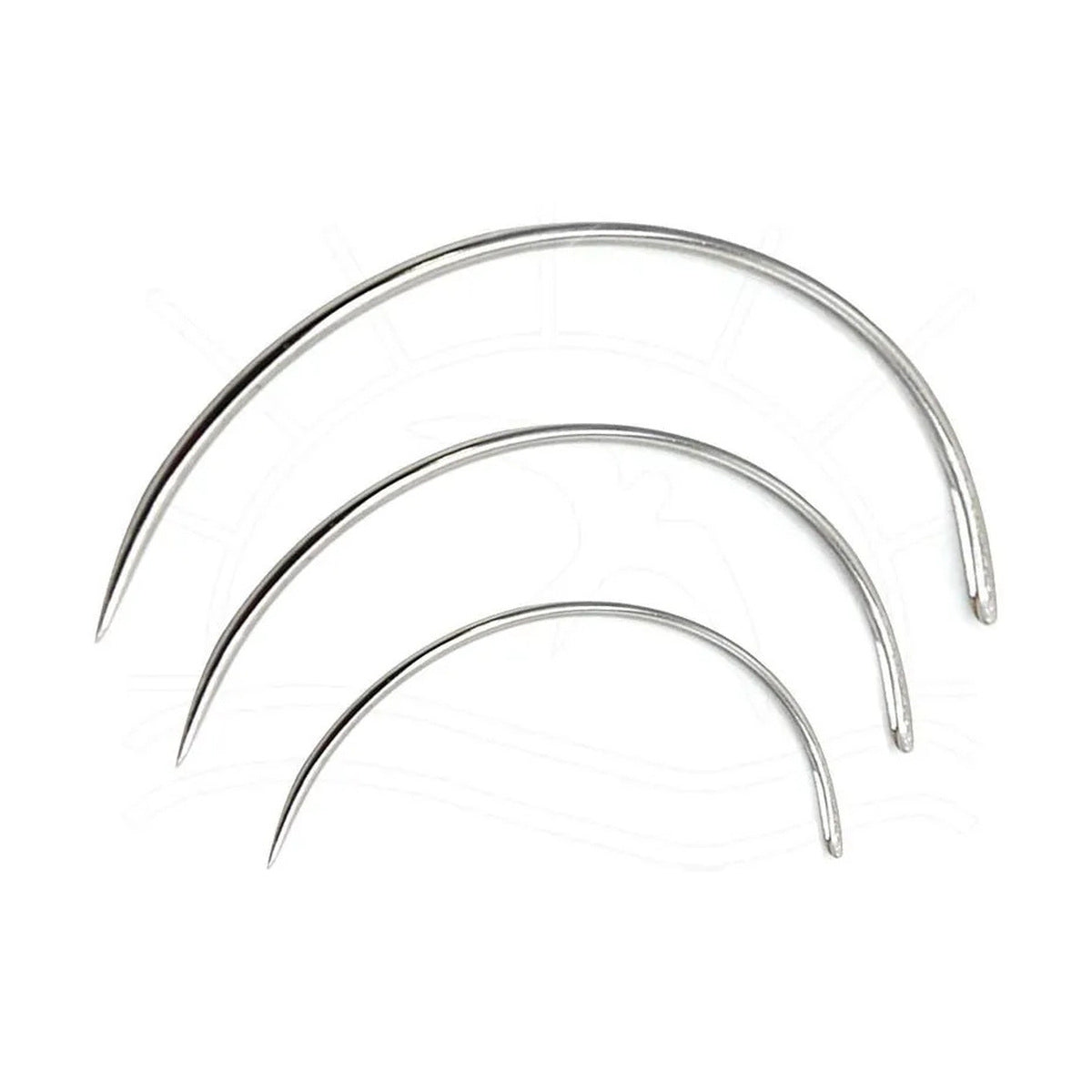 Agulha Curva Costura Manual com 3 Unidades - Milward