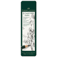 Estojo Lápis Grafite Jumbo 9000 5 Unidades Faber-castell 119305