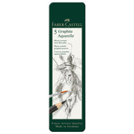 Estojo Lápis Grafite Aquarelável 5 Unidades Faber-castell 117805