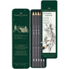Estojo Lápis Grafite Aquarelável 5 Unidades Faber-castell 117805