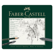 Estojo Grafite Pitt Médio Faber-castell 112973