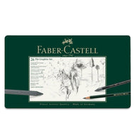 Estojo para Desenho Grafite Pitt Grande 26 Peças Faber-castell 112974