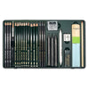 Estojo para Desenho Grafite Pitt Grande 26 Peças Faber-castell 112974