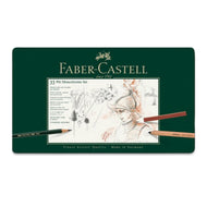 Estojo para Desenho Monocromático Pitt Grande 33 Peças Faber-castell 112977