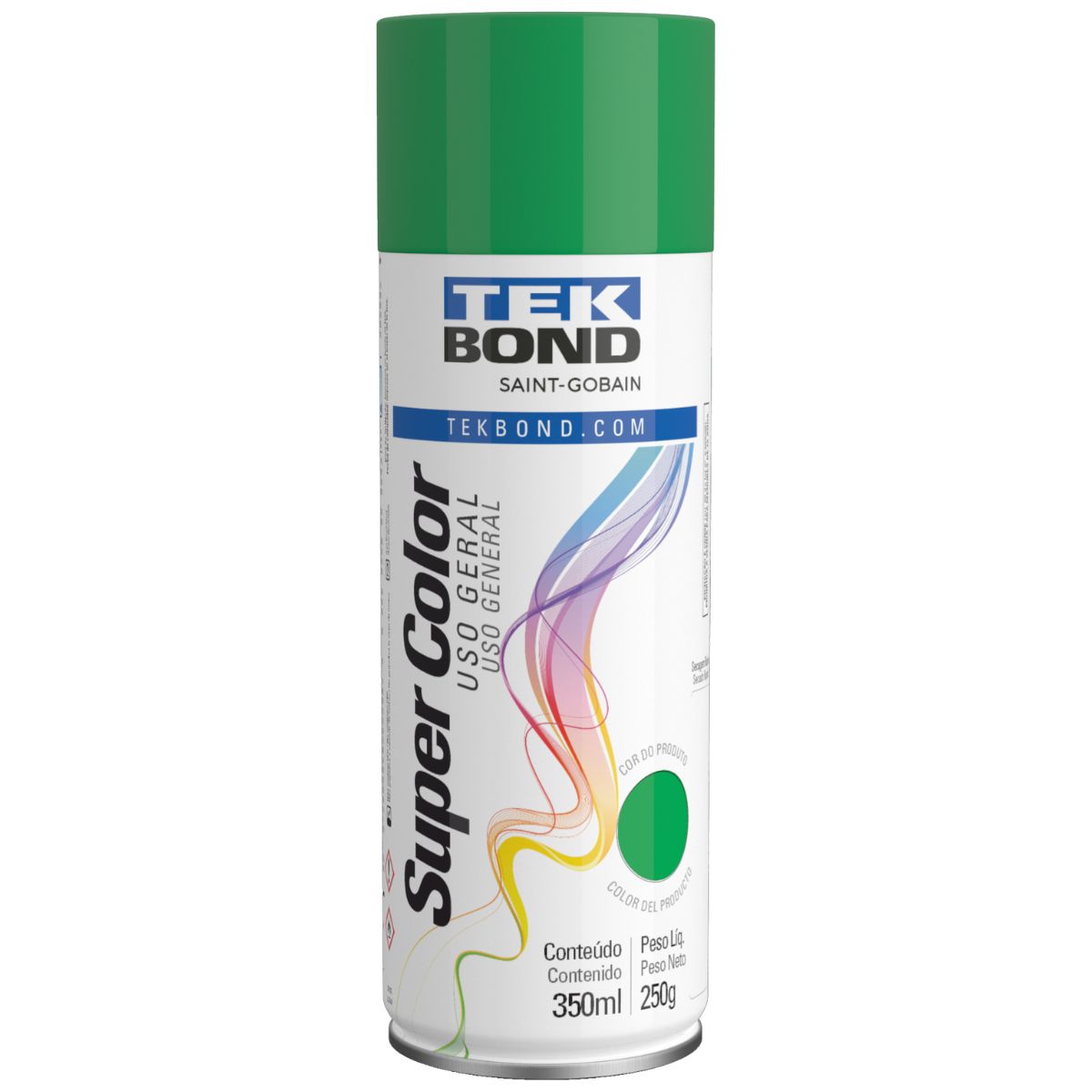 138643-spray-aerossol-tinta-super-color-tek-bond-350ml-250g-uso-geral-verde-540583
