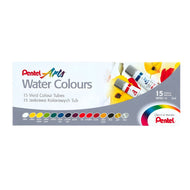 Estojo Tinta Aquarela Wfrs Pentel 5ml com 15 Cores