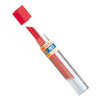 Tubo Mina Grafite Pentel 0.7Mm com 12 Unidades Vermelho