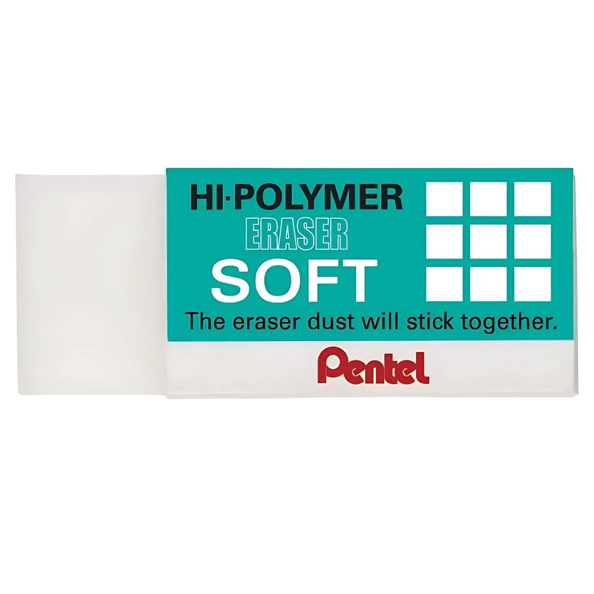 Borracha Hi-polymer Pentel Soft Pequena