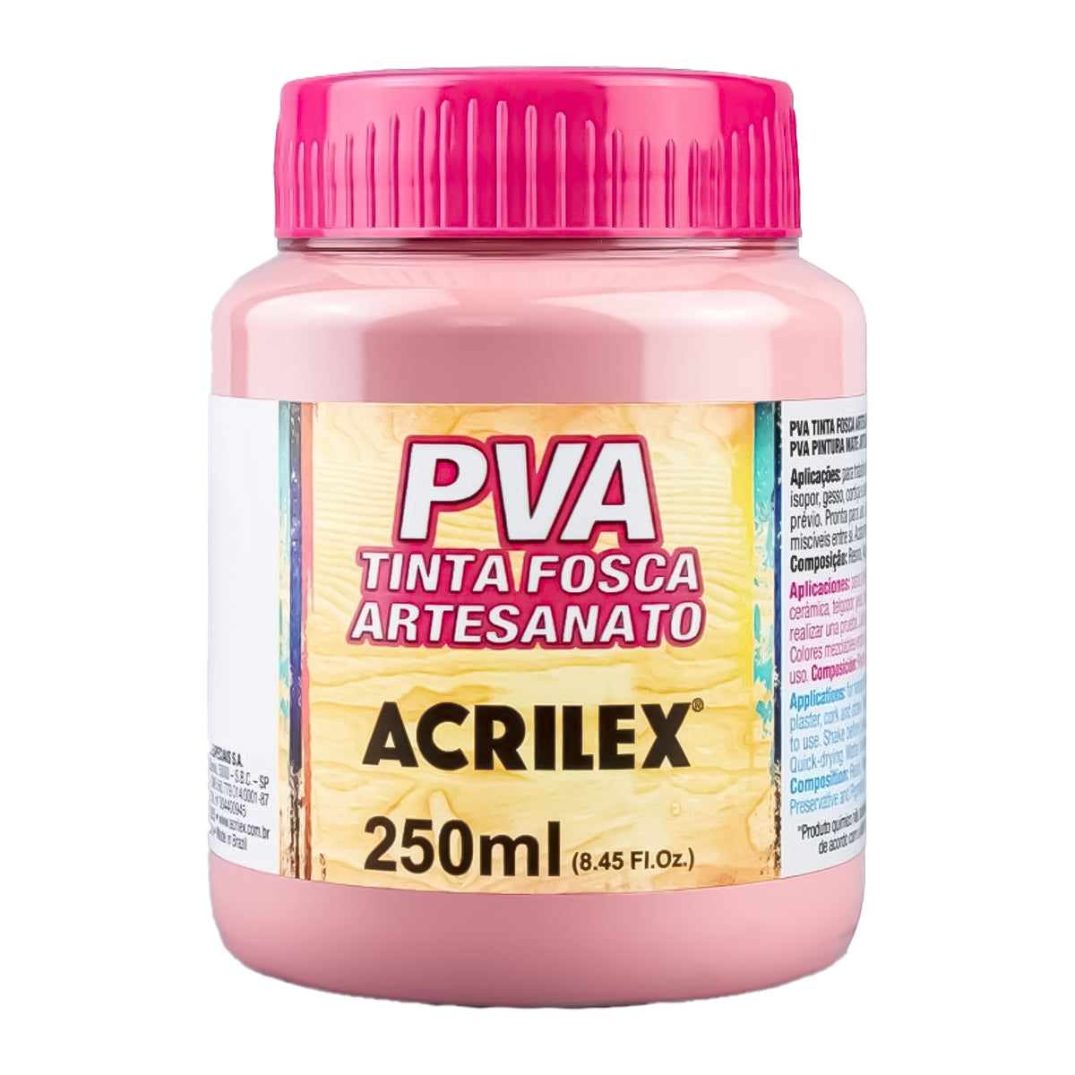 Tinta Pva para Artesanato Acrilex Fosca 250ml