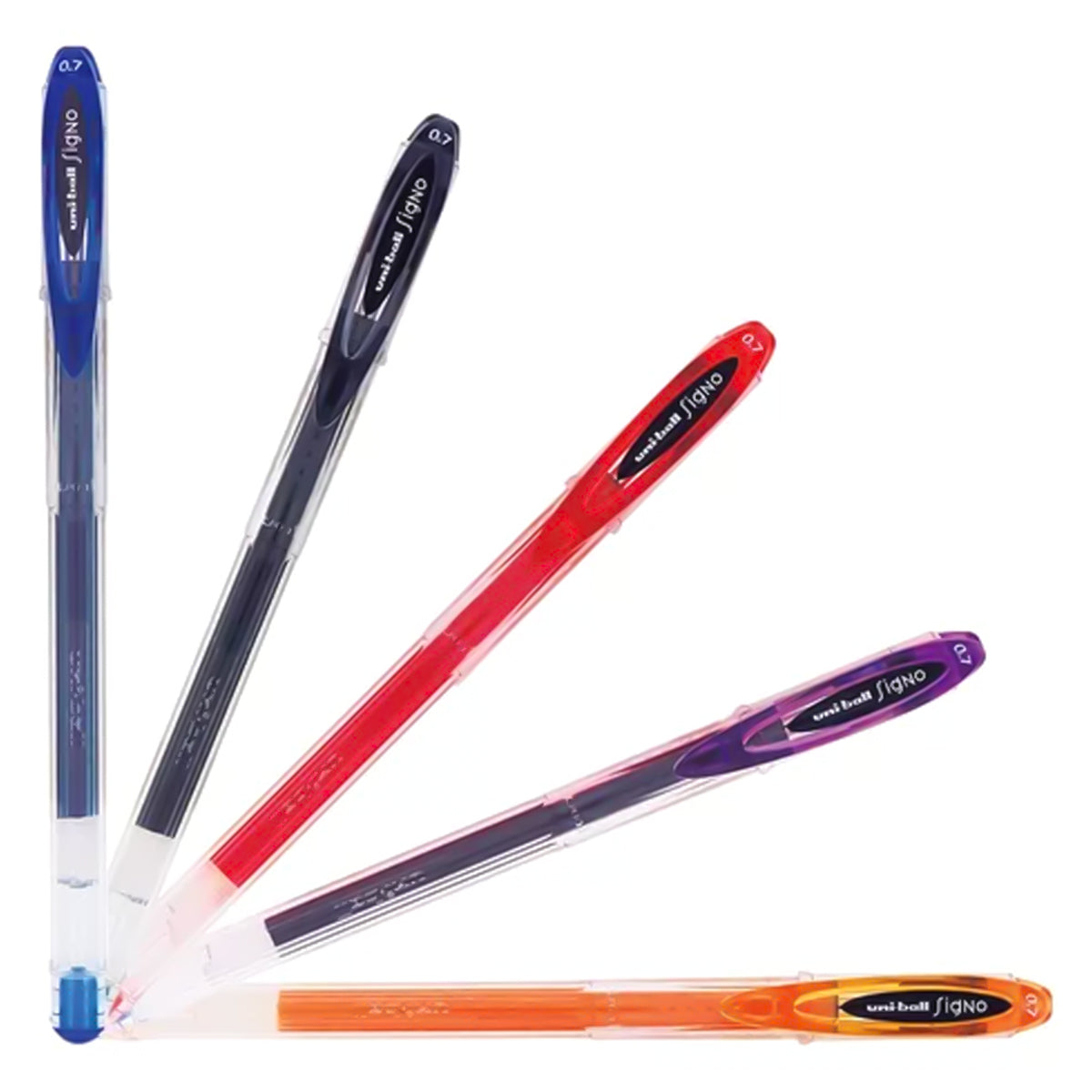 Estojo Caneta Neo Signo Gel com 5 Cores