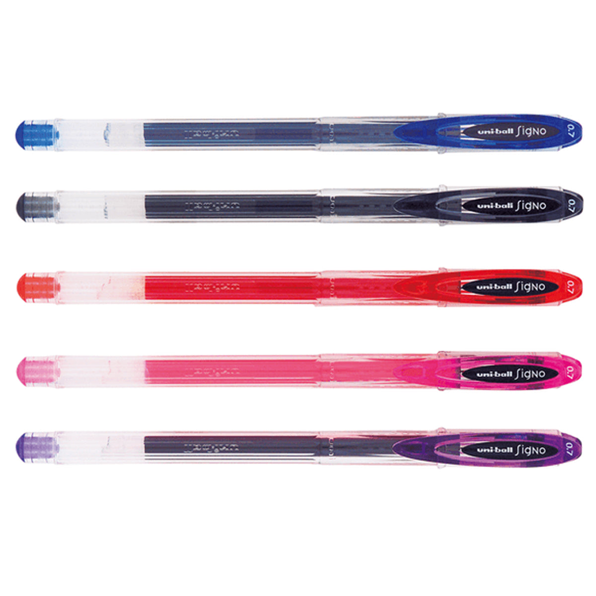 Estojo Caneta Neo Signo Gel com 5 Cores