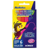 Big Giz de Cera 6 Cores 52g Fantasia Glitter Neon Acrilex - 09806