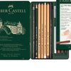 Estojo para Desenho Monocromático Pitt Pequeno 12 Peças Faber-castell 112975