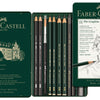 Estojo para Desenho Grafite Pitt Pequeno 11 Peças Faber-castell 112972