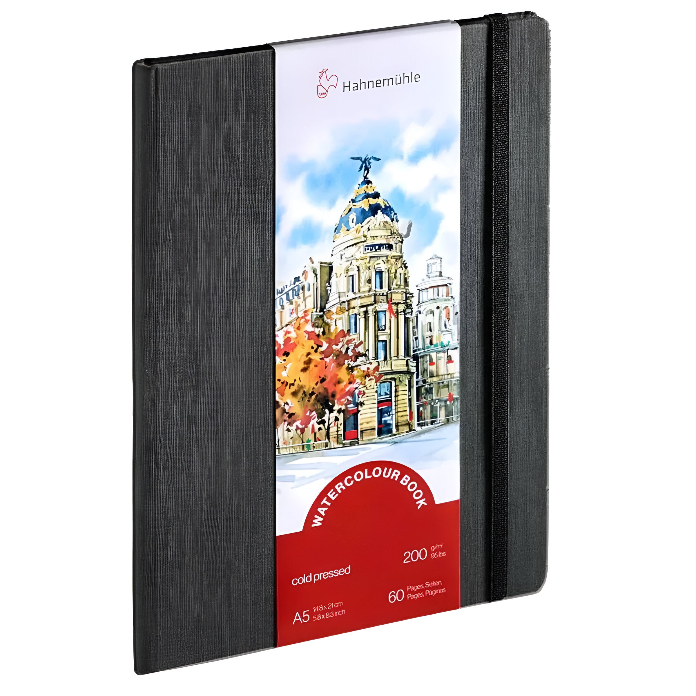 Caderno de Aquarela Hahnemühle Watercolour Book 200g/m² Com 30 Folhas