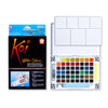 Estojo Aquarela em Pastilha Koi Water Colors com 48 Unidades Xncw-48n - Sakura
