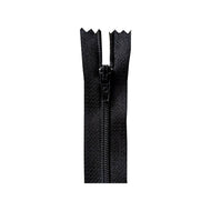 Zíper Sintético Fino Costura 15cm Preto 000pt - Corrente