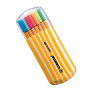 Estojo de Caneta Multiuso Point 88 Extrafina Stabilo 0.4Mm com 20 Cores