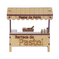 Miniatura Mdf Cru Barraca de Pastel M1051 - Woodplan