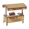Miniatura Mdf Cru Barraca de Pastel M1051 - Woodplan